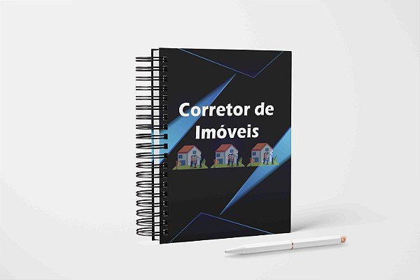 Agenda Corretor de Imoveis A5 Cod APCIM08