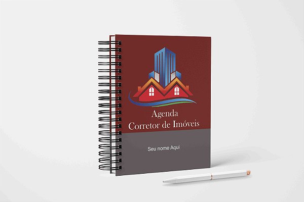Agenda Corretor de Imoveis A5 Cod APCIM10