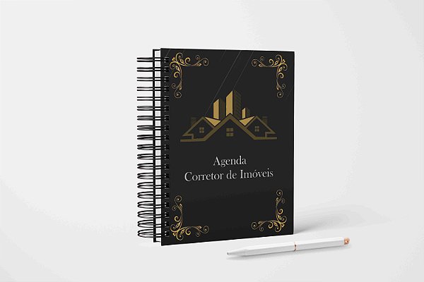 Agenda Corretor de Imoveis A5 Cod APCIM12