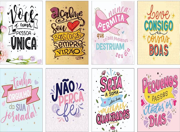 Kit Imas Decorativos Moticação 2 9x6  com 24 und