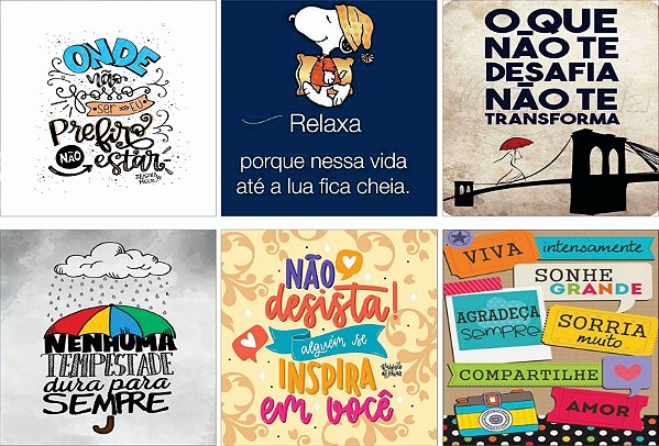 Porta Copos Motivação 02