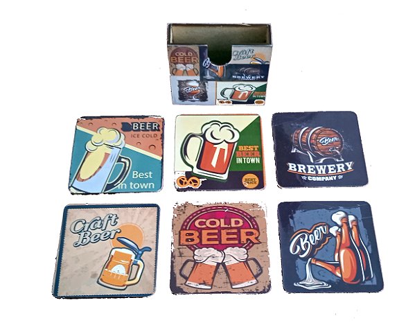 Porta Copos Cerva 4