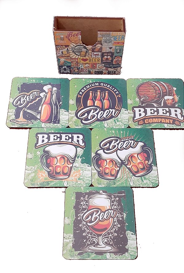 Porta Copos Beer