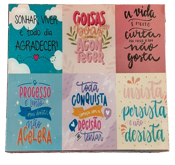 Porta Copos Frases II