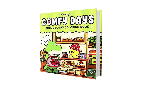 Livro Colorir Comfy Days LCB01