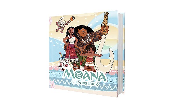 Livro Colorir  Moana LCBC02 01