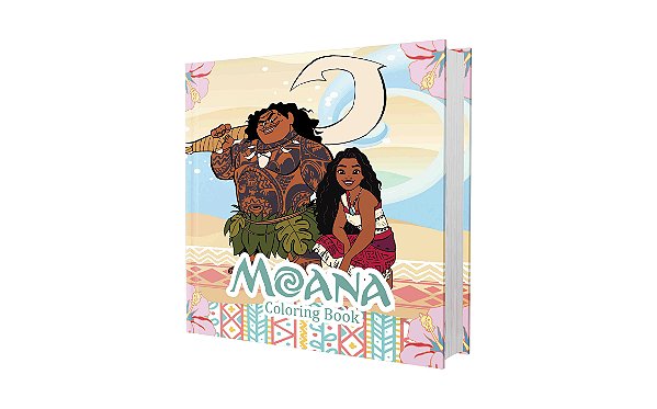 Livro Colorir Moana LCBC02 02