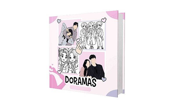 Livro Colorir Doramas LCBC04 01