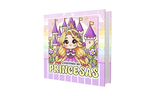 Livro Colorir Princesas LCBC06 02