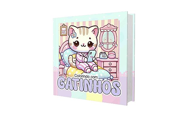 Livro Colorir Gatinhos LCBC07 02