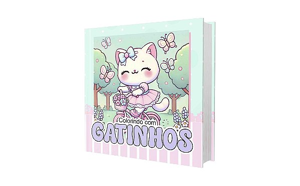 Livro Colorir Gatinhos LCBC07 03