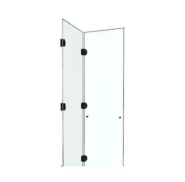Kit Box Banheiro Articulado Box Flex1,20(larg)x2,00mts(alt)
