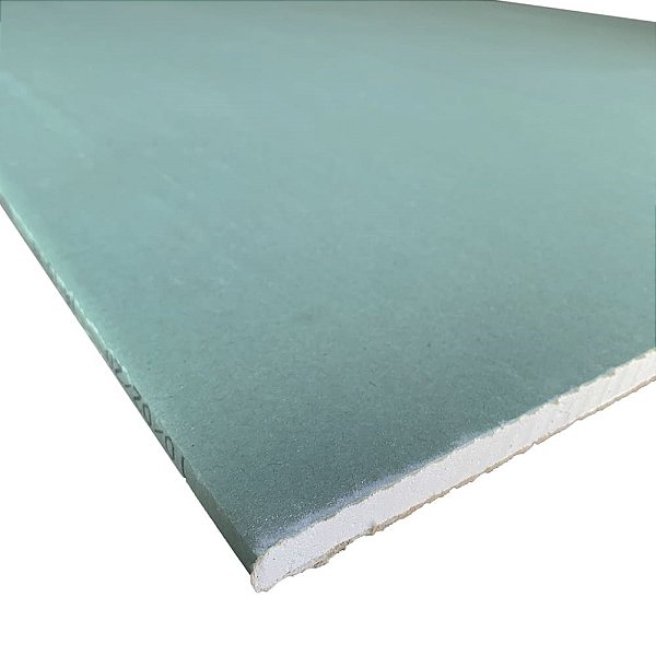 Chapa Gesso Drywall Resistente Umidade 1200x2400x12,5mm Verde