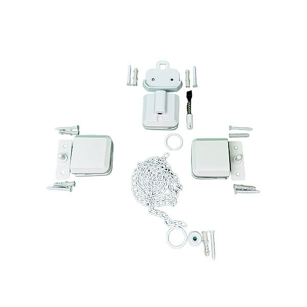 Kit 06 - Ferragens Polímero Janela Basculante Vidro