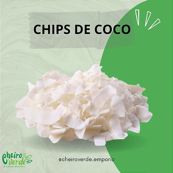 Coco chips s/ açucar - 100g