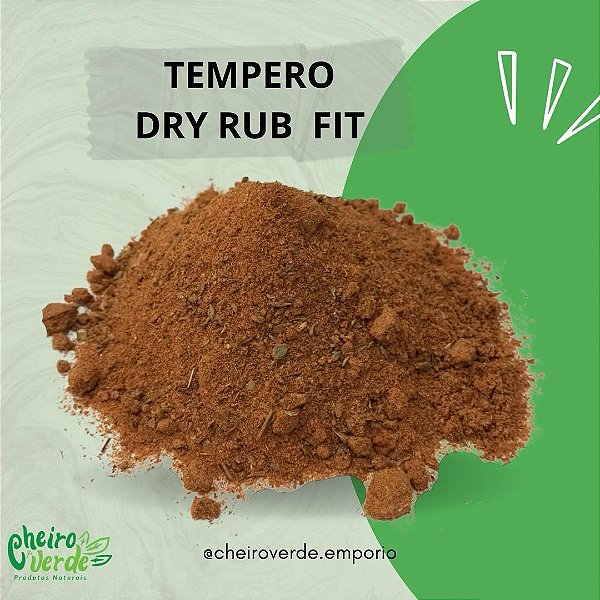 Tempero dry rub fit - 100g
