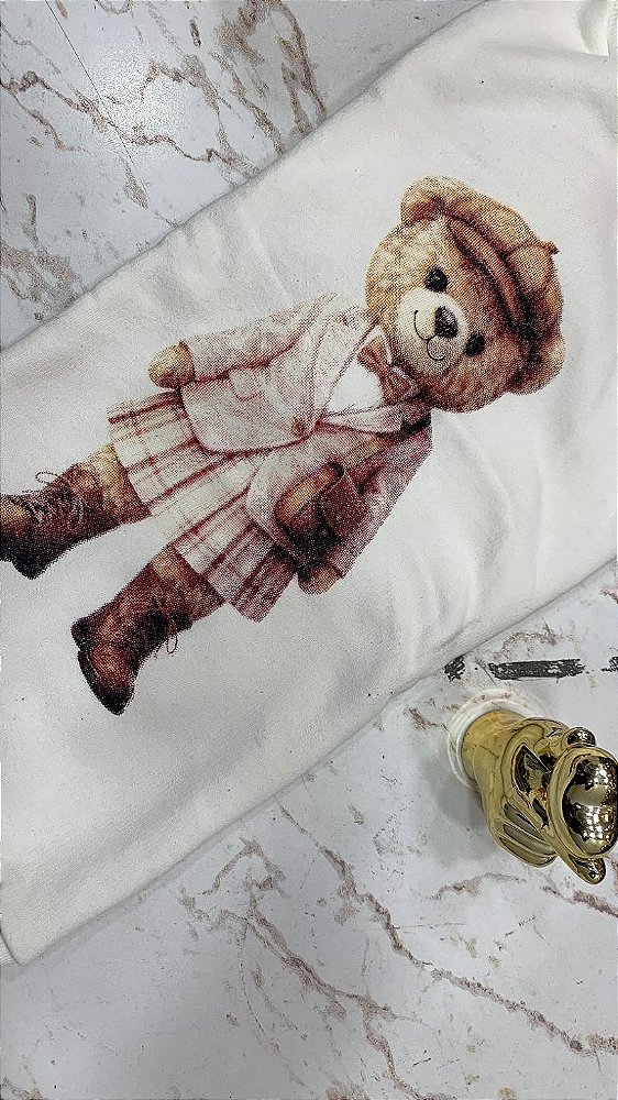 BLUSA MOLETOM URSO SAIA