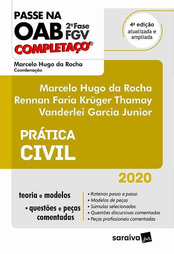 Passe Na Oab - 2ª Fase - FGV - Completaço - Pratica Civil - 4ª Edição
