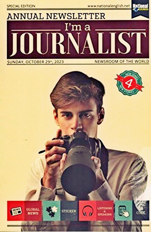 I´M A Journalist 4 - Student´s Book With Global News, Sticker And Listening & Speaking QR Code