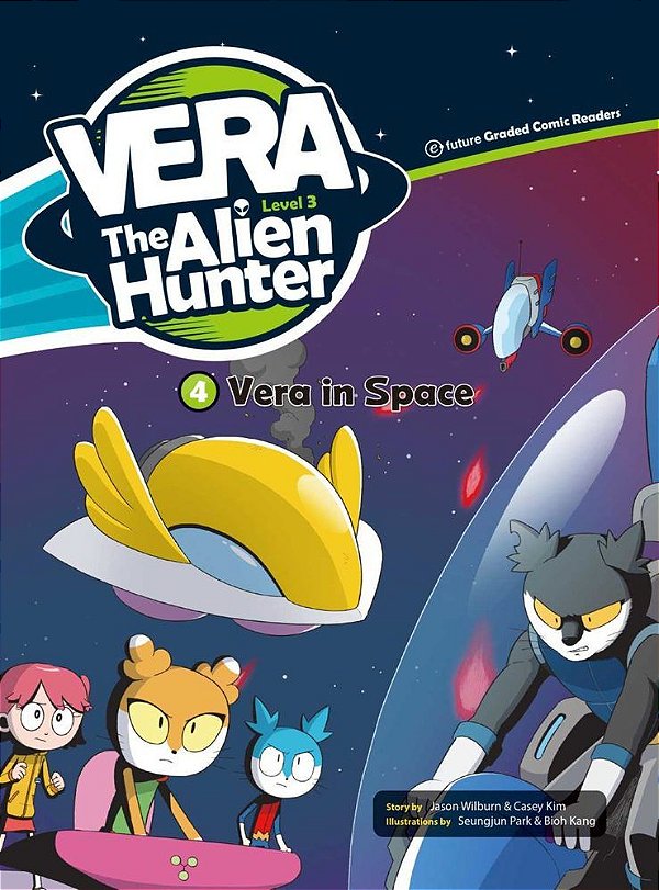 Vera The Alien Hunter - Level 3.4 - Vera In Space - Book With Audio CD