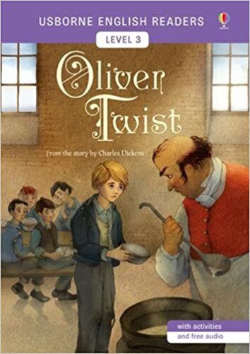 Oliver Twist - Usborne English Readers - Level 3 - Book With Activities And Free Audio