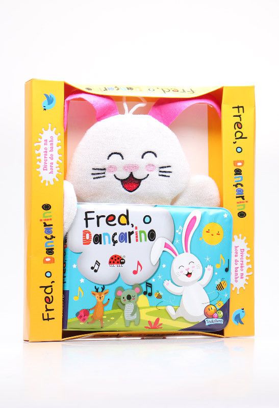 Livrinho Fantoche De Banho: Fred, O Dançarino