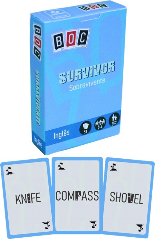 Survivor - Sobrevivente - Box Of Cards - 51 Cartas - Boc 2