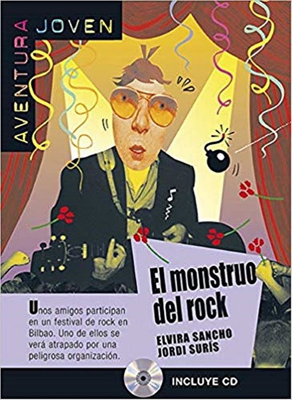 El Monstruo Del Rock - Aventura Joven - Nivel A1/A2 - Libro Con CD Audio