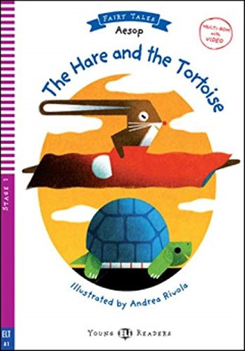 The Hare And The Tortoise - Hub Young Readers Fairy Tales - Stage 2 - Book With Multi-ROM