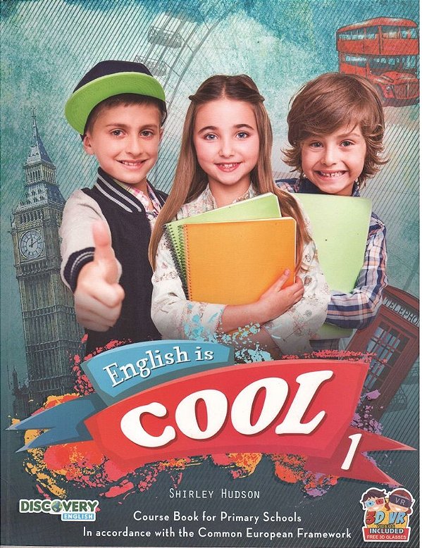 English Is Cool 1 - Student´s Book W/Workbook And Homework Book, 3D Glasses & QR Codes Audio/Video