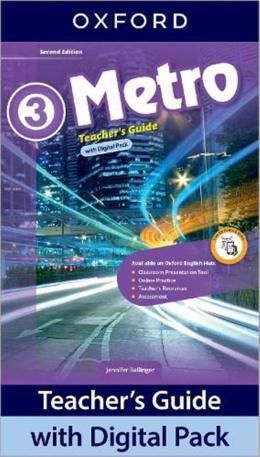 Metro 3 - Teacher´s Guide With Digital Pack - Second Edition
