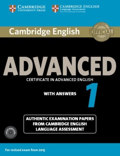 Cambridge English Advanced 1 - Student's Book With Answers And Audio CD (Pack Of 2)
