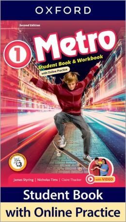 Metro 1 - Student's Book With Online Practice - Second Edition