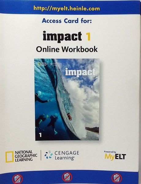 Impact American 1 - Online Workbook Printed Access Code
