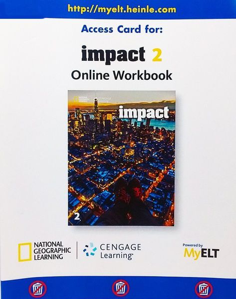 Impact American 2 - Online Workbook Printed Access Code