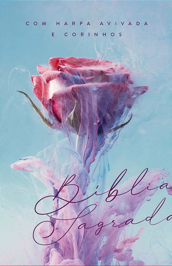 Bíblia Arc 860 Rosa De Saron - Letra Normal Almeida Revista E Corrigida
