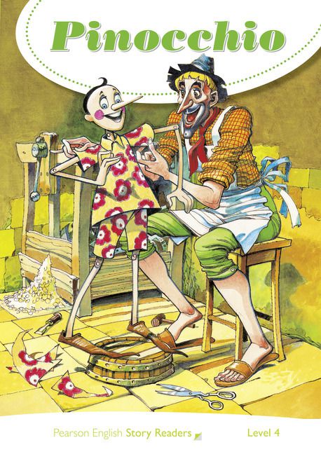 Pinocchio - Pearson Story Readers - Level 4 - Book