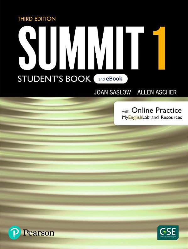 Summit 1 - Student's Book With E-Book And Myenglishlab Online Pratice - Third Edition