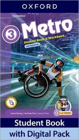 Metro 3 - Student's Book With Workbook Pack - Second Edition