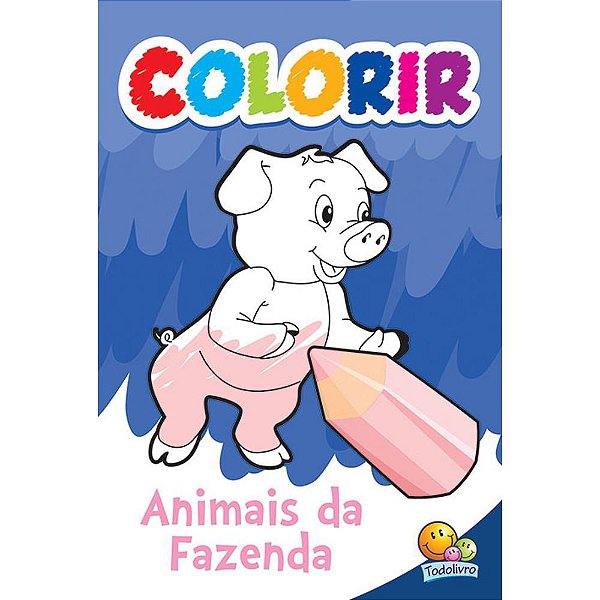 Colorir: Animais Da Fazenda