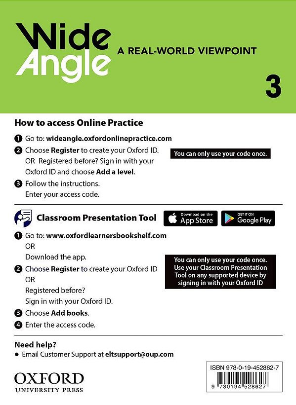 American Wide Angle 3 - Teacher's Access Card