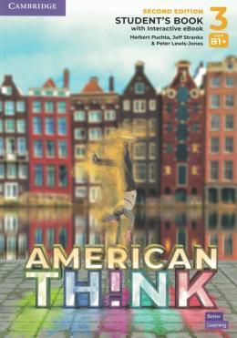 American Think 3 - Students Book With Interactive Ebook - Second Edition