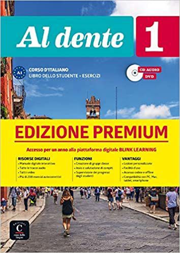 Al Dente 1 Libro Dello Studente + Esercizi + CD + DVD Premium