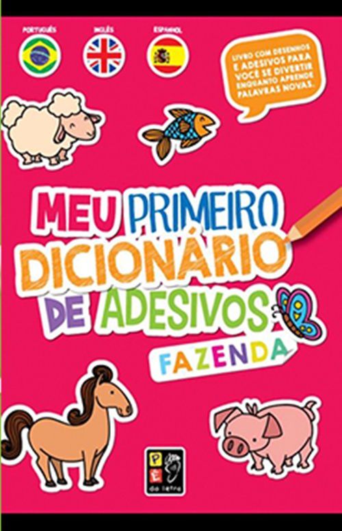 Meu Primeiro Dicionário De Adesivos - Fazenda