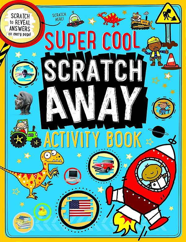 Super Cool - Scratch Away - Activity Book