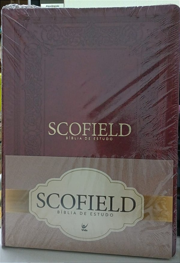 Bíblia De Estudo Scofield - Vinho