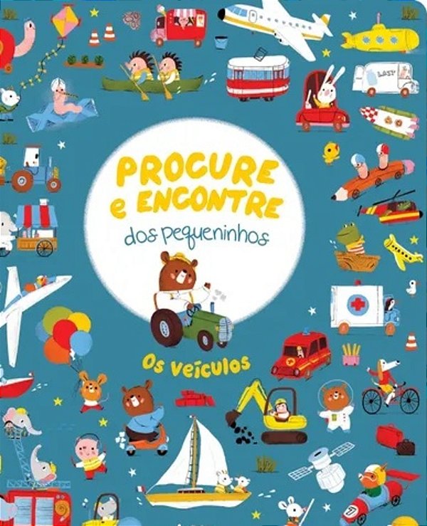 Procure E Encontre Dos Pequeninos - Os Veículos