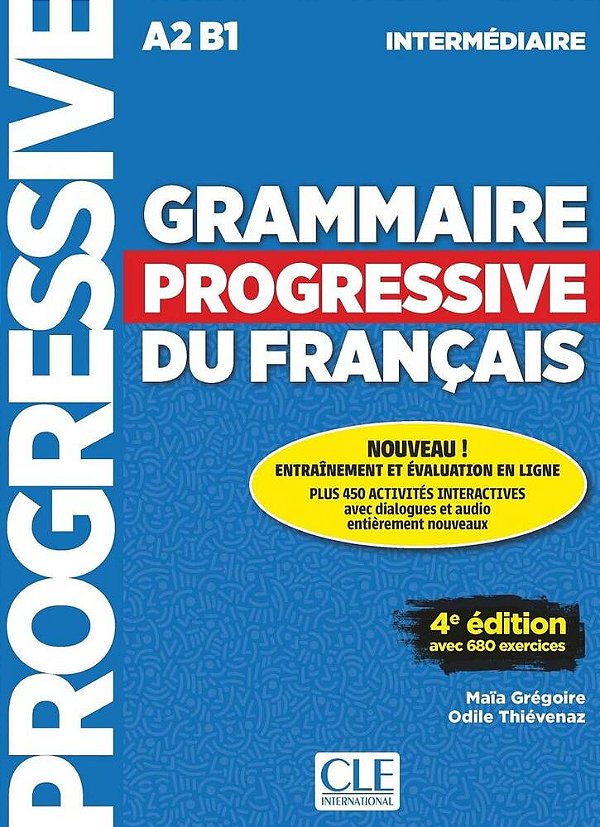 Grammaire Progressive Du Français Intermédiaire - Livre Avec Appli-Web Et CD Audio - 4Ème Édition