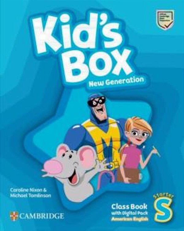American Kid´s Box New Generation Starter Class Book With Digital Pack