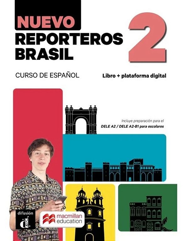 Nuevo Reporteros Brasil 2 - Ed. Híbrida Libro Del Alumno